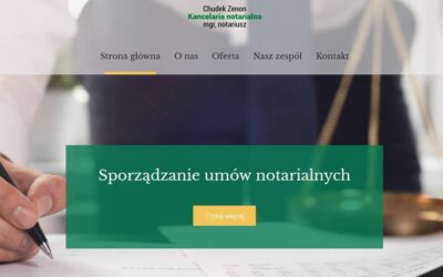 Kancelaria notarialna Zenona Chudka w Wodzisławiu Śląskim