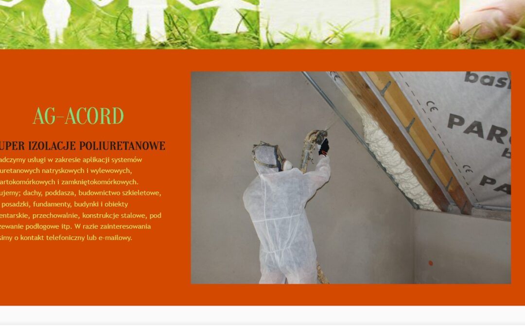 IZOLACJE POLIURETANOWE AG-ACORD Henryk Krysztofiak
